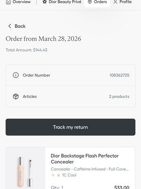 Dior Backstage Concealer - Light Peach